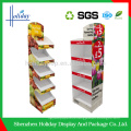 mixed color recycled snack display stands